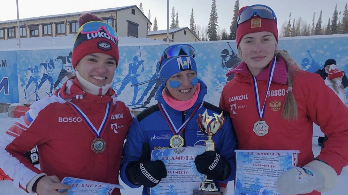 Армейская лыжница Анна Грухвина – серебряный призер Кубка Хакасии
