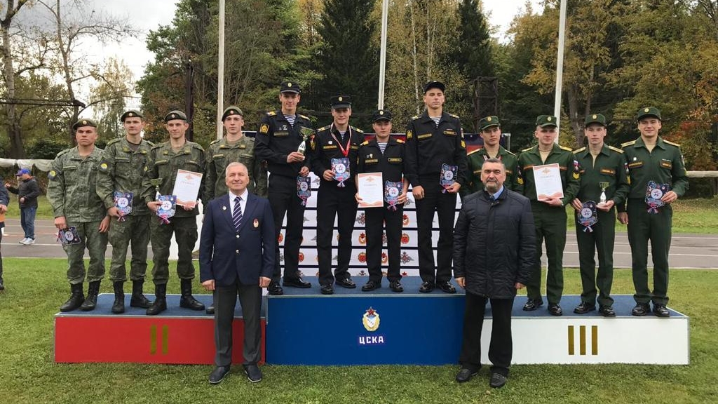 Команда ЧВВМУ (Севастополь) выиграла Кубок ВС РФ по международному военному пятиборью