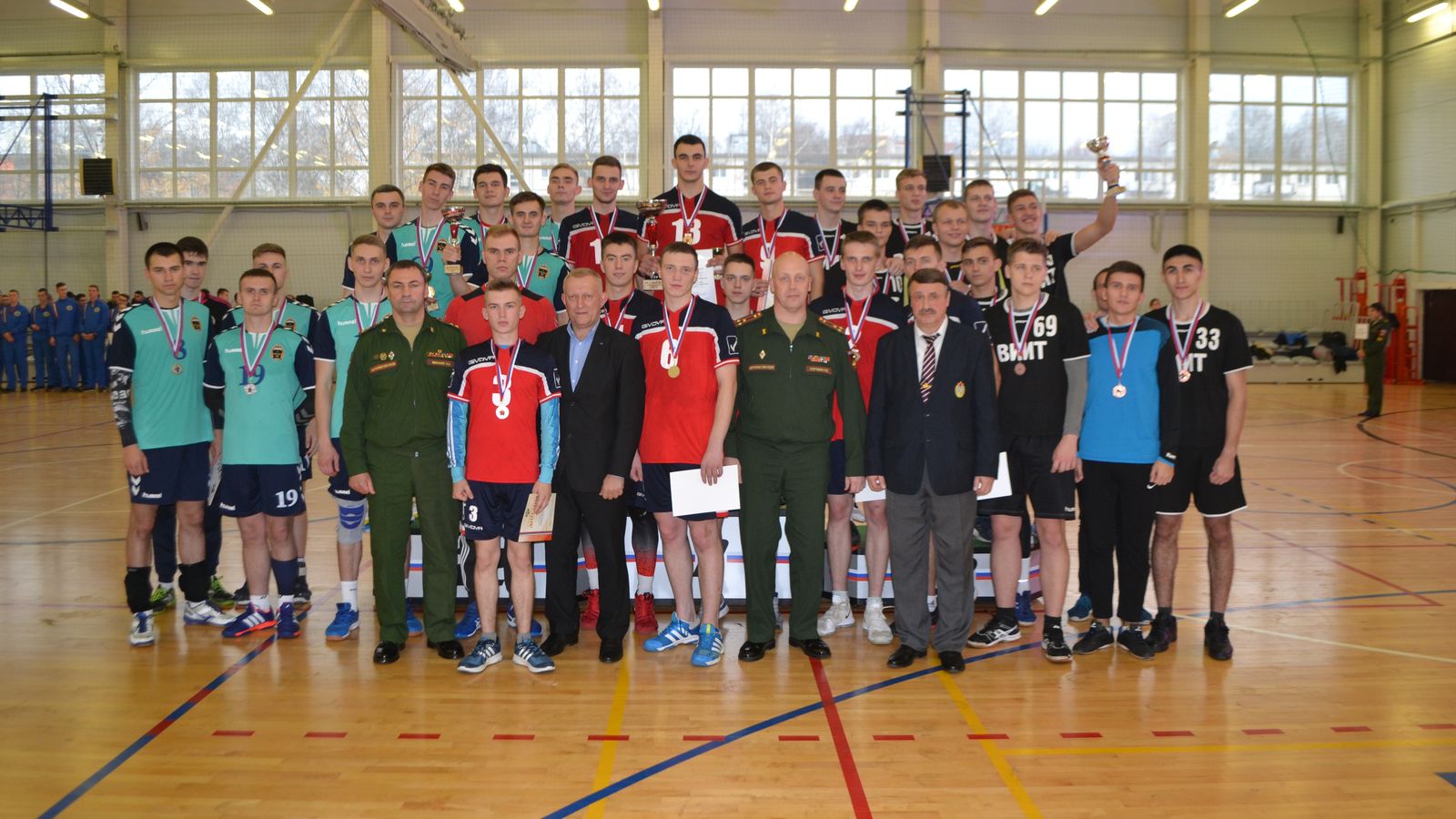 Курсанты Ярославского высшего военного училища противовоздушной обороны заняли первое место в Спартакиаде сборных команд образовательных учреждений Министерства обороны Российской Федерации