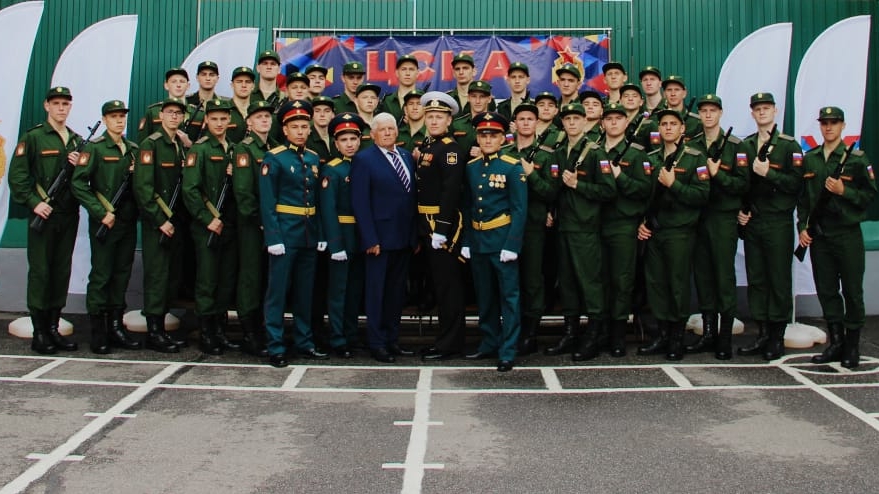 В Санкт-Петербурге новобранцы спортроты ЦСКА приняли Военную присягу