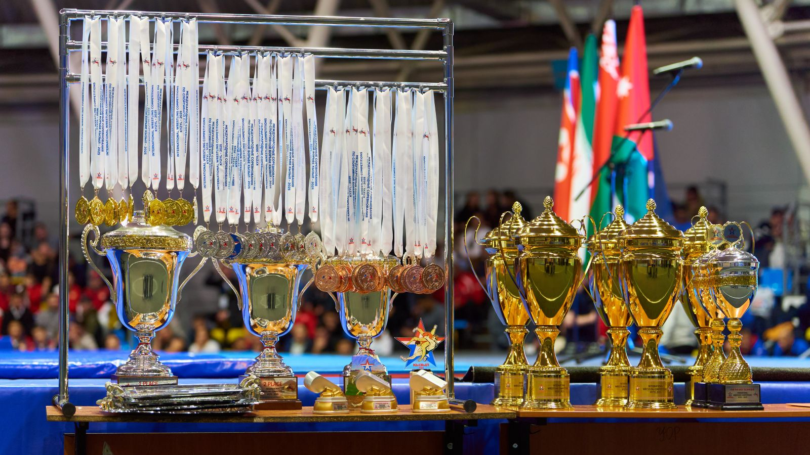 Открыли Третий международный турнир среди военнослужащих по спортивной борьбе на Кубок министра обороны Российской Федерации