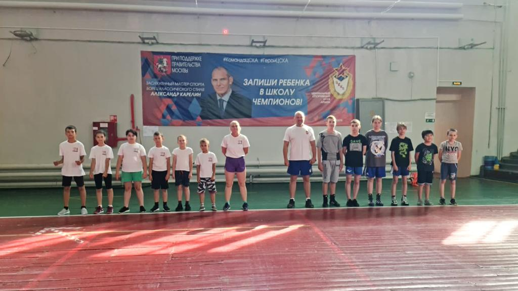 На базе СЦ (МИФП г. Североморск) филиала ЦСКА г. Санкт-Петербург прошло празднование Дня физкультурника