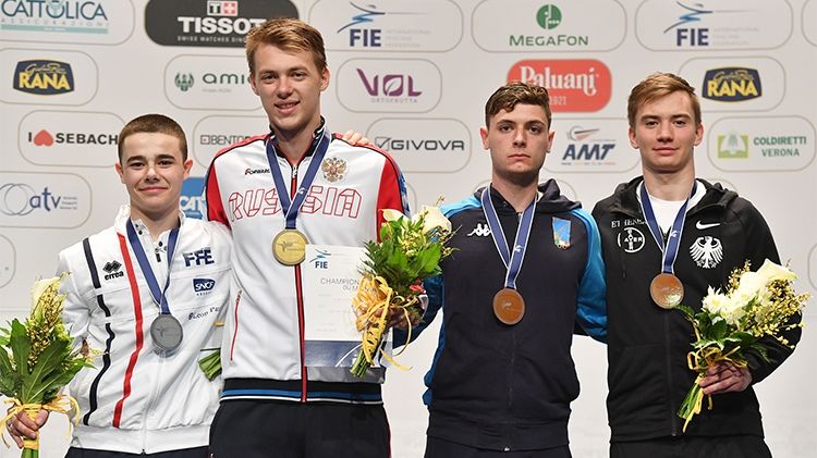 Армейцы Константин Лоханов и Ольга Никитина взяли золото первенства мира по фехтованию