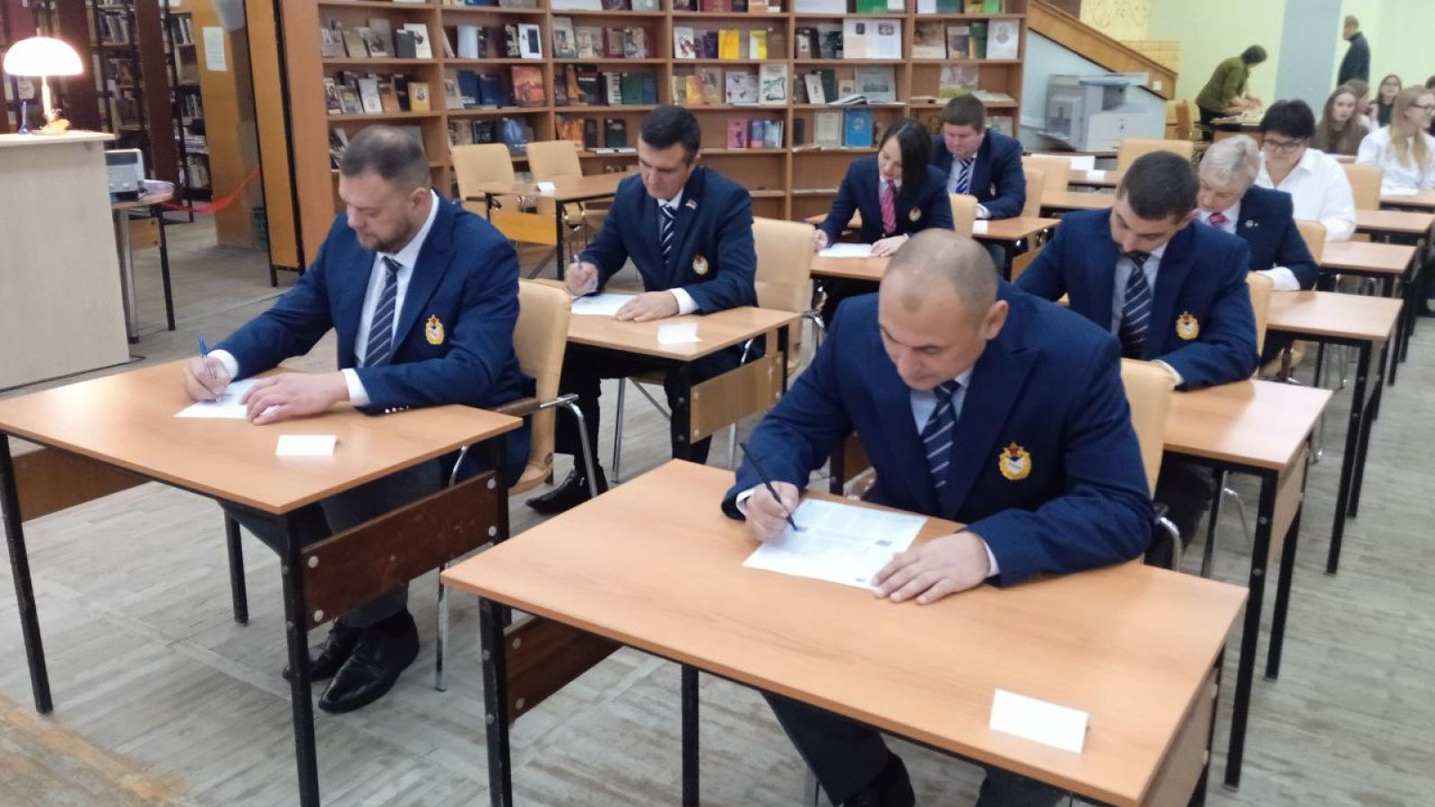 Армейцы приняли участие в Географическом диктанте