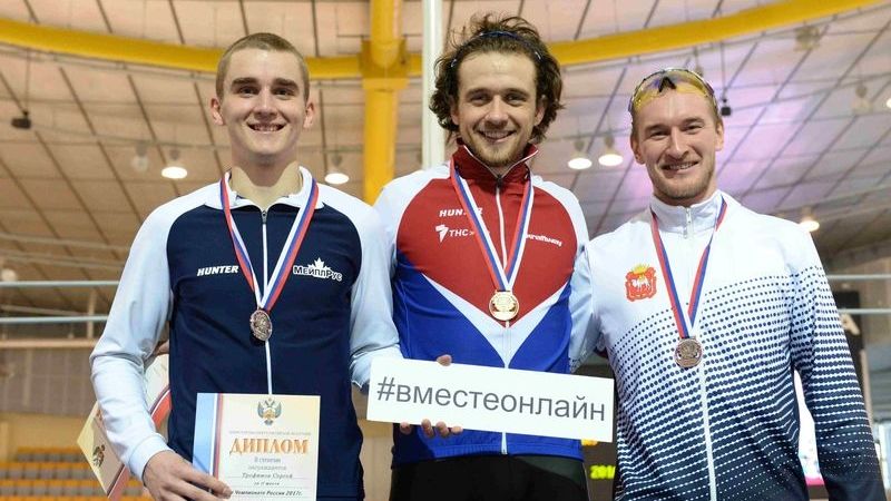 Конькобежец ЦСКА Денис Юсков — победитель чемпионата России на дистанции 1500 метров
