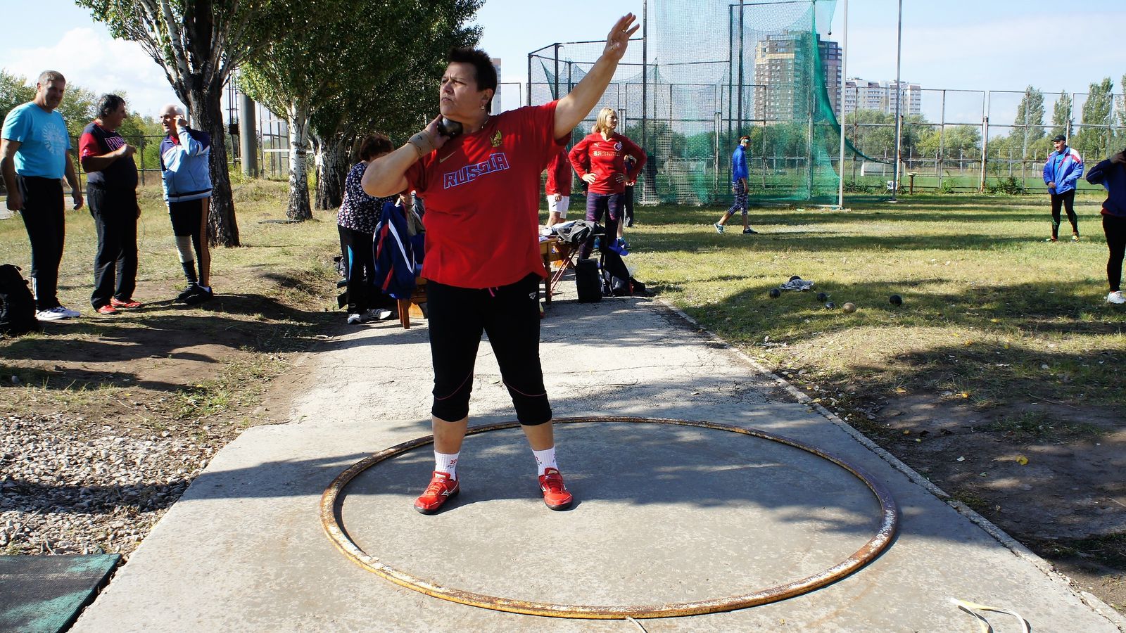 Старший инструктор ЦСКА Тамара Буфетова завоевала золотую медаль на Кубке Тольятти по метаниям среди ветеранов спорта