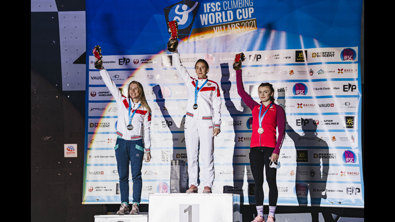 Скалолазы ЦСКА Екатерина Баращук и Юлия Каплина – призеры этапа Кубка мира в скорости