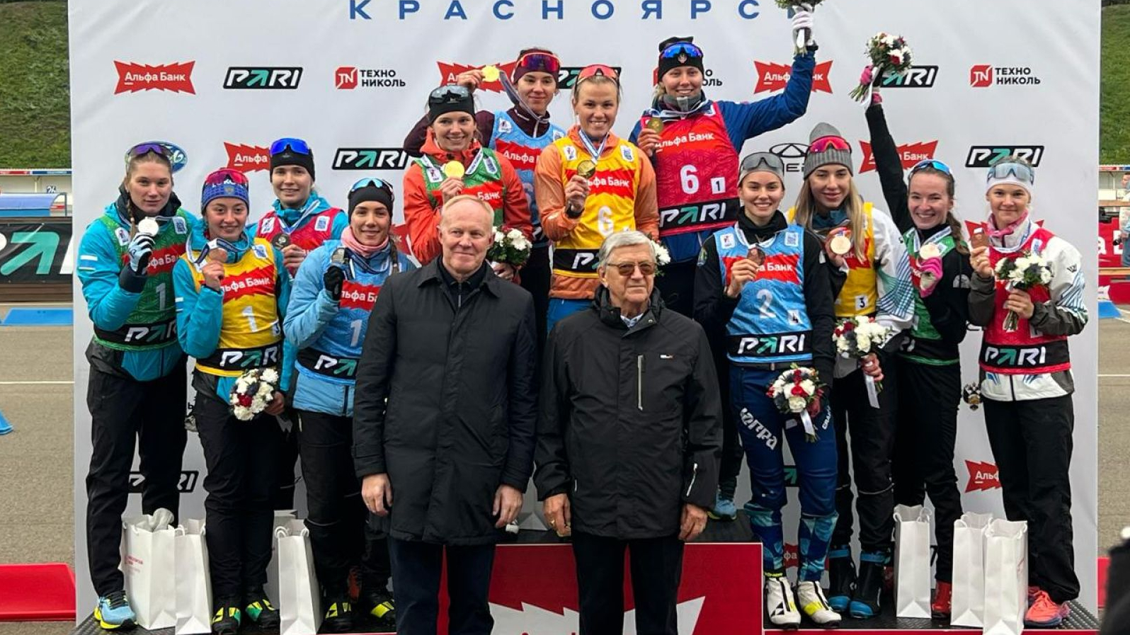 БИАТЛОНИСТКИ ЦСКА В ЧИСЛЕ ЛУЧШИХ В ЭСТАФЕТЕ НА АЛЬФА-БАНК ЧЕМПИОНАТЕ РОССИИ