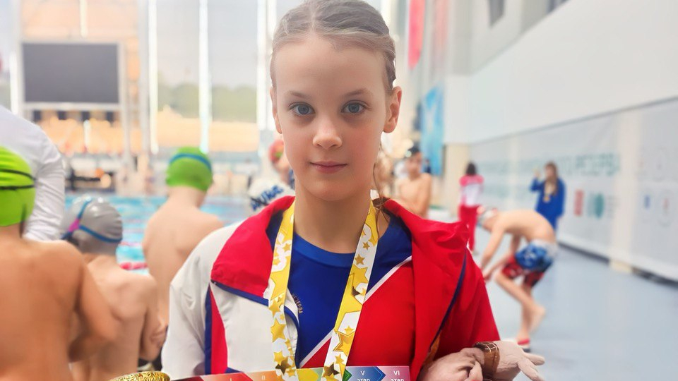 Юная воспитанница филиала ЦСКА/ г. Санкт-Петербург – золотой призер