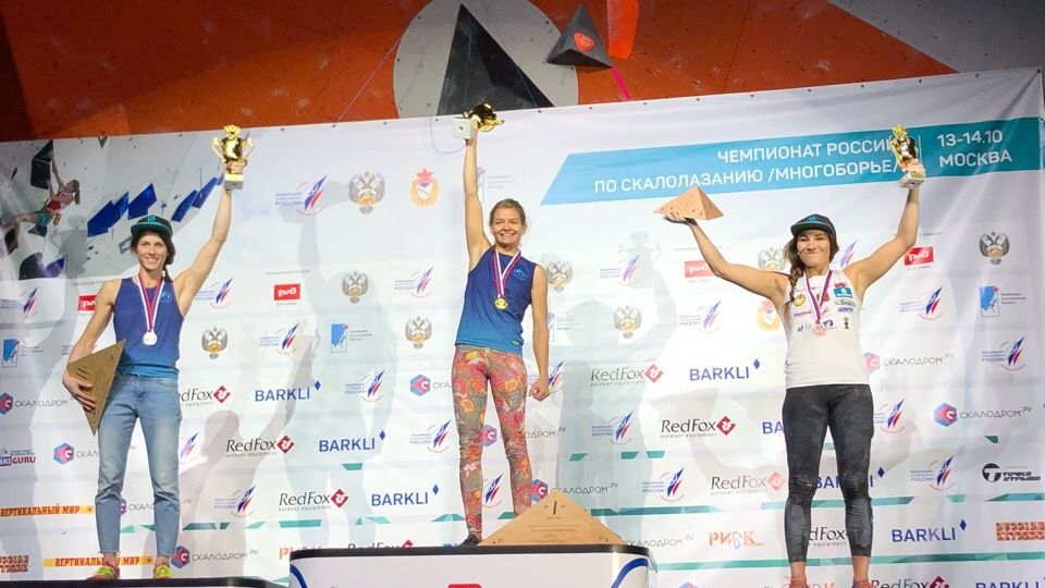 Армейские спортсмены Анна Цыганова и Александр Шиков - призеры чемпионата России по скалолазанию в скалолазании