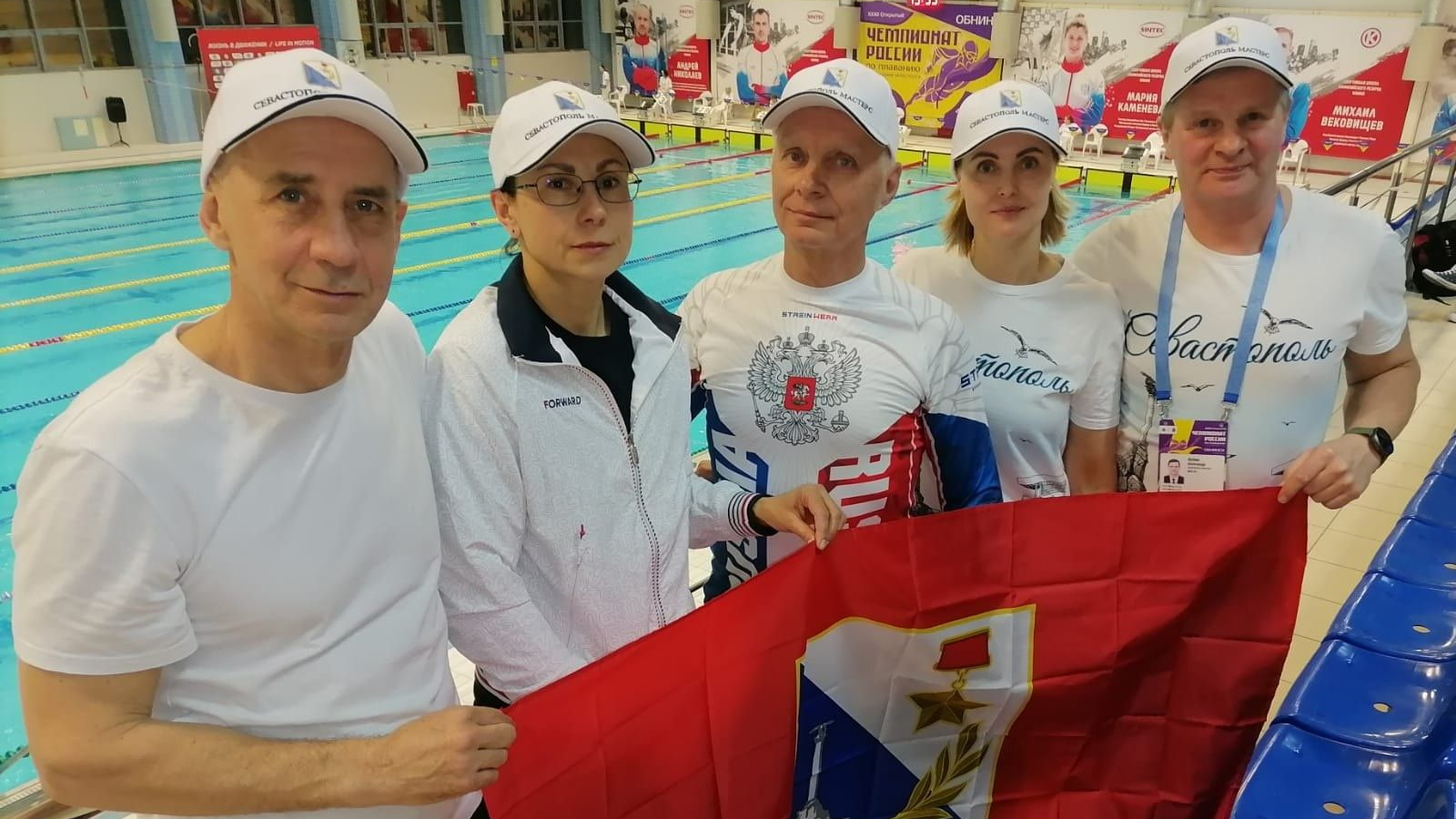 СЕВАСТОПОЛЬСКИЕ ВЕТЕРАНЫ СПОРТА ЦСКА ПРИВЕЗЛИ С ЧЕМПИОНАТА РОССИИ ПО ПЛАВАНИЮ В КАТЕГОРИИ «МАСТЕРС» 11 МЕДАЛЕЙ И РЕКОРД РОССИИ