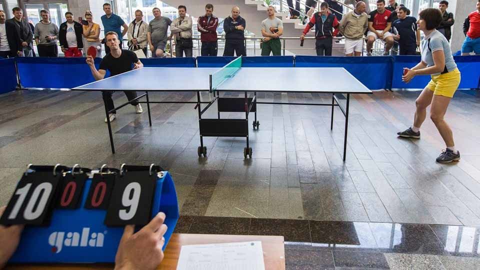 Команда Управления делами МО РФ — победитель Спартакиады ЦОВУ МО РФ по настольному теннису в группе Б