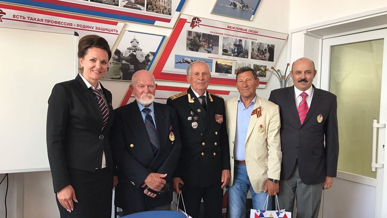 В спортивном центре ЦСКА/Севастополь состоялось чествование ветеранов спорта