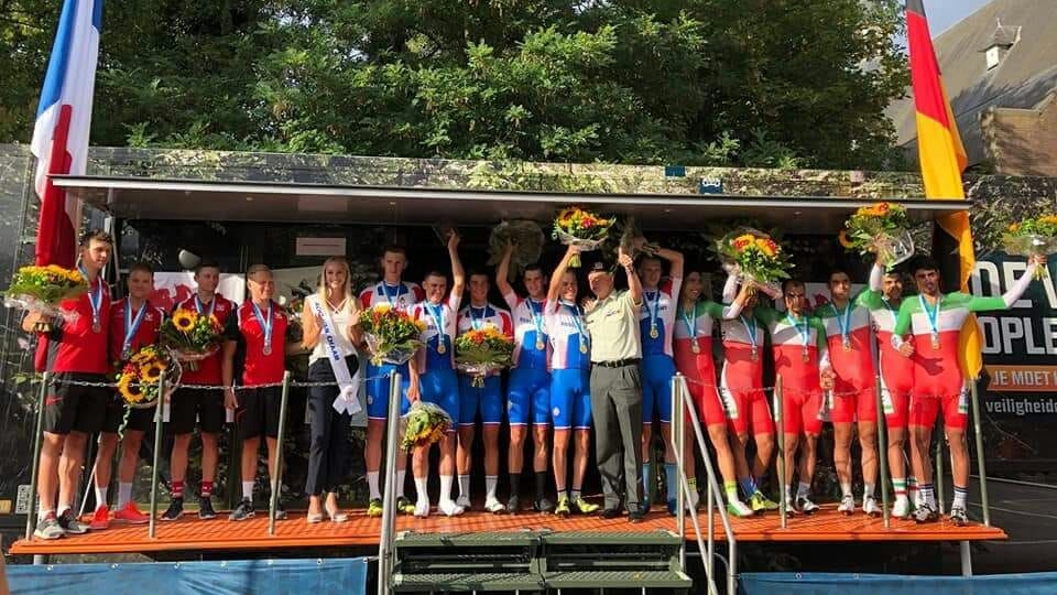 Сборная Вооруженных Сил Российской Федерации выиграла командную гонку на чемпионате мира CISM по велоспорту на шоссе