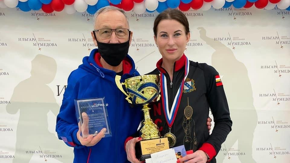 Армейская рапиристка Инна Дериглазова выиграла девятые кряду Всероссийские соревнования