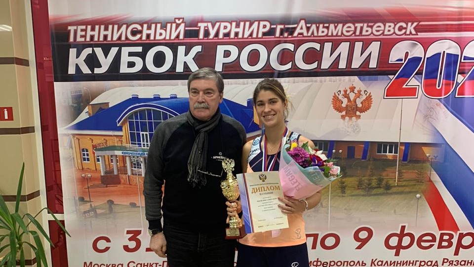 Армейские теннисисты завоевали три «серебра» на Кубке России в Татарстане
