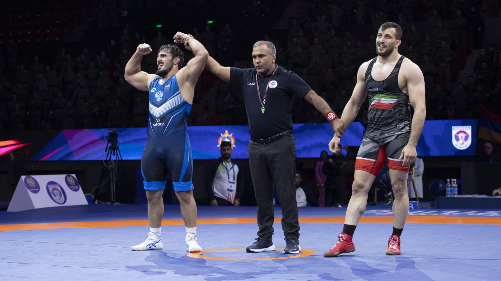 Российские борцы выиграли медальный зачет 37 международного чемпионата мира CISM по спортивной борьбе