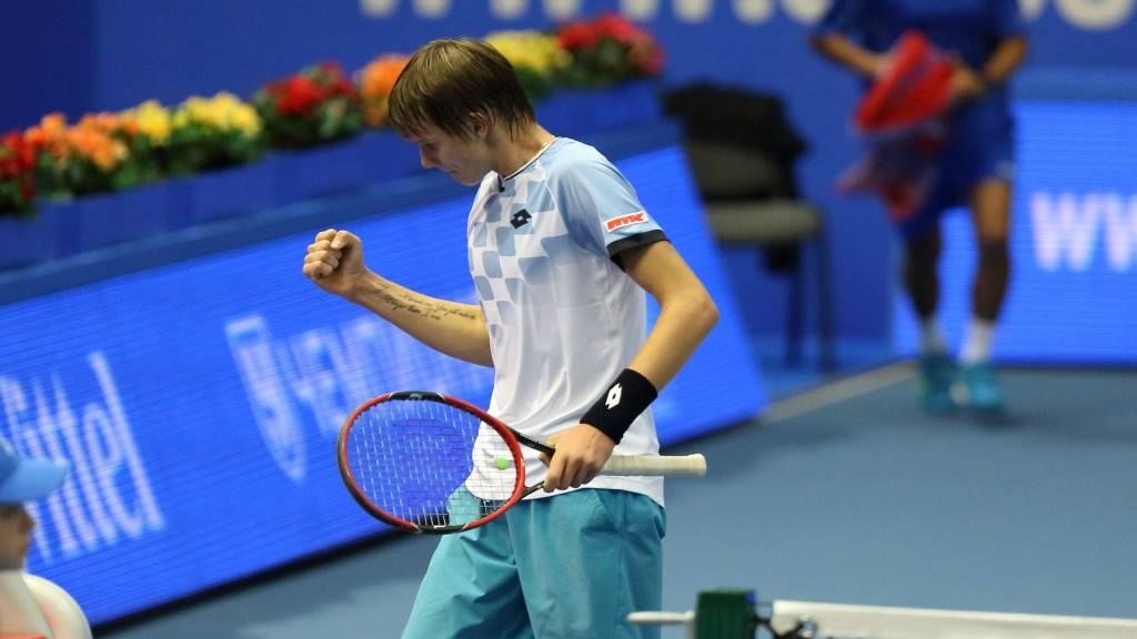 Армейский теннисист Александр Бублик  стал чемпионом России в смешанном разряде!