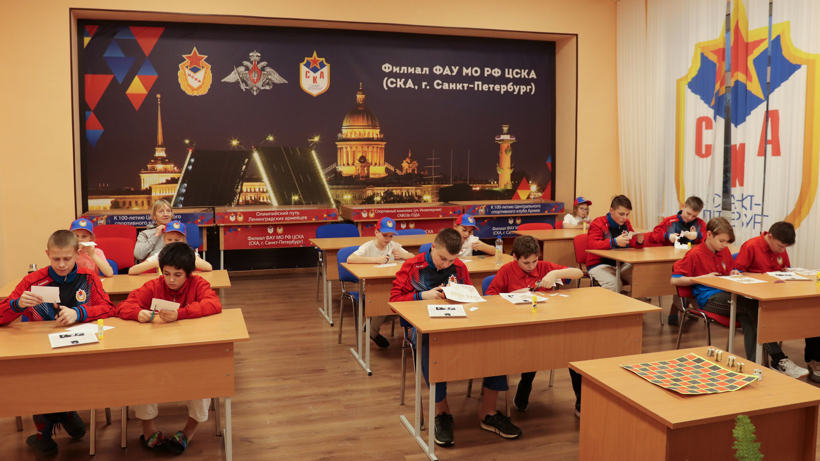 Воспитанники СШ (ОРК) филиала ЦСКА г. Санкт-Петербург приняли участие в интерактивном занятии посвященном годовщине освобождения города от фашистской блокады