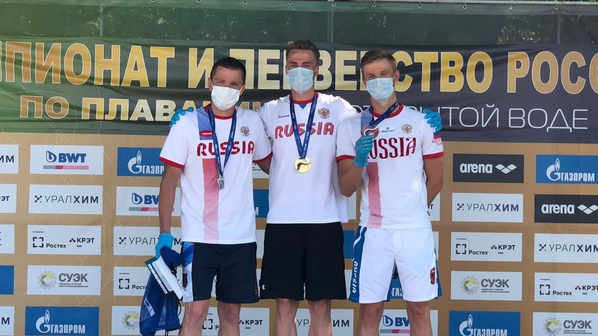 Армейские пловцы Кирилл Абросимов и Кирилл Беляев завоевали «золото» и «бронзу» на дистанции 16 км на чемпионате России по плаванию на открытой воде