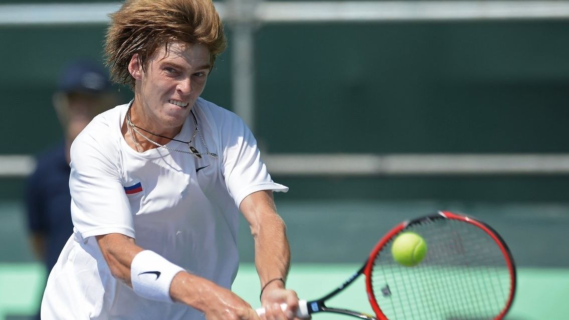 Рядовой Андрей Рублев не смог выйти в третий круг одиночного разряда Уимблдона-2017