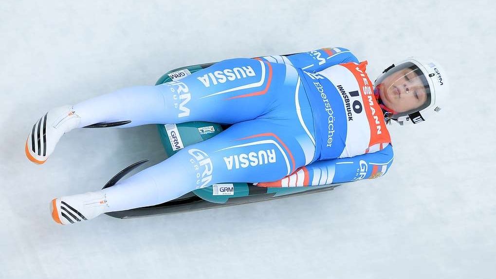 Армейская саночница Виктория Демченко стала лучшей на Кубке наций