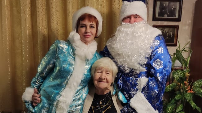 Члены Президиума Совета ветеранов спорта ЦСКА поздравили ветеранов Великой Отечественной войны с наступающим Новым годом