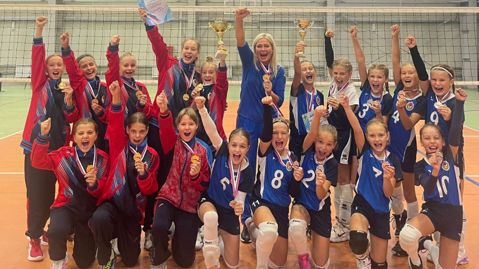 Волейболистки спортивной школы «ЦСКА-Хакасия» заняли призовые места открытого городского турнира