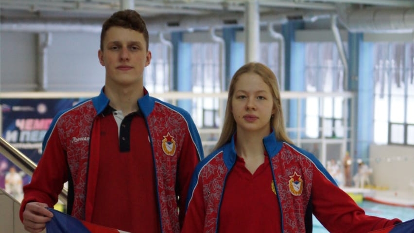 Воспитанники спортивной школы ЦСКА (комплексной г. Одинцово) приняли участие в чемпионате и Первенстве ЦФО по плаванию