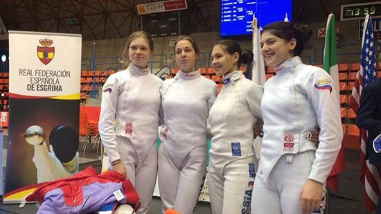 Шпажистка ЦСКА/Самара Ирина Охотникова выиграла «серебро» и «бронзу» в Испании
