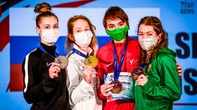 Тхэквондисты ЦСКА завоевали два «золота» и «серебро» на чемпионате Европы в Болгарии