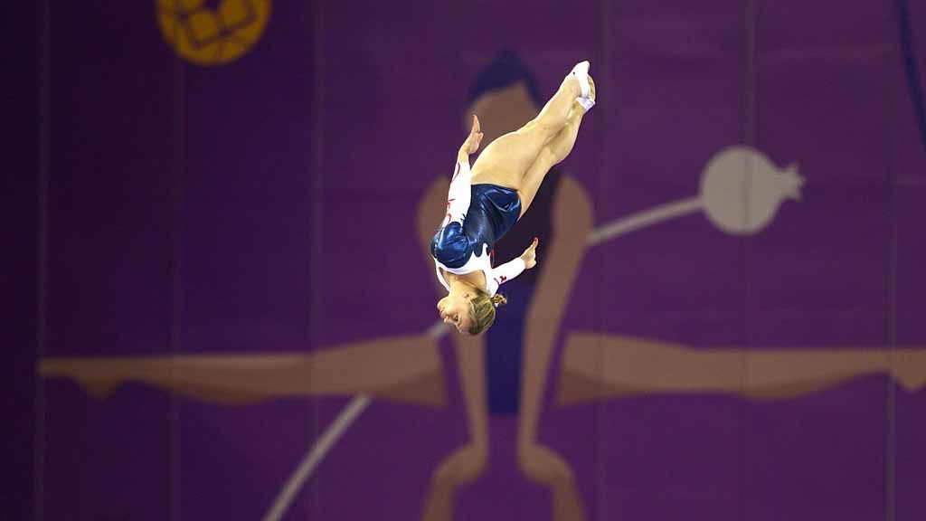 Спортсменка ЦСКА Яна Павлова – чемпионка Европы в прыжках на батуте!