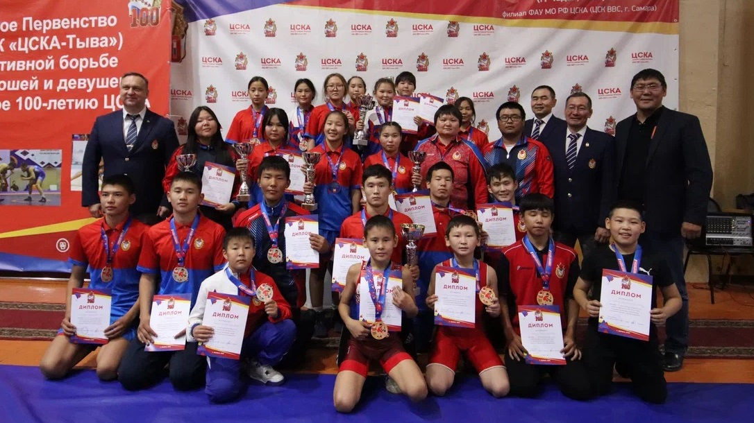 Спортшкола «ЦСКА-Тыва» стала настоящим форпостом спортивной (вольной) борьбы в Республике Тыва