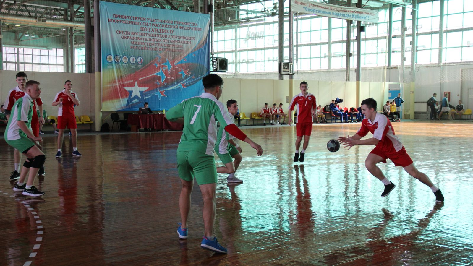 Определились финалисты Первенства ВС РФ по гандболу среди сборных команд довузовских образовательных организаций МО РФ