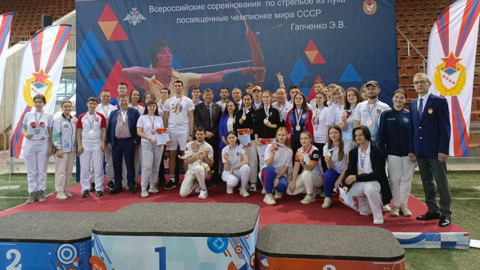 Лучники ЦСКА завоевали пять медалей весеннего Кубка ЦСКА