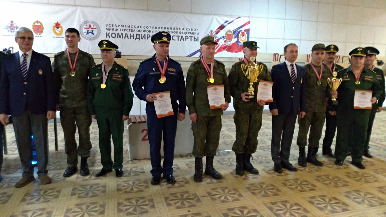 Команды ГУВ ВС РФ и ГАБТУ МО РФ первенствовали на Спартакиаде МО РФ среди сборных команд ЦОВУ по стрельбе из штатного или табельного оружия