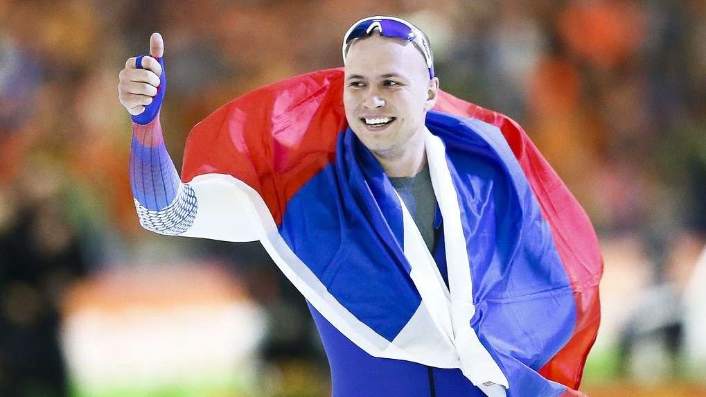 Конькобежец ЦСКА Павел Кулижников завоевал «золото» на чемпионате мира в спринте