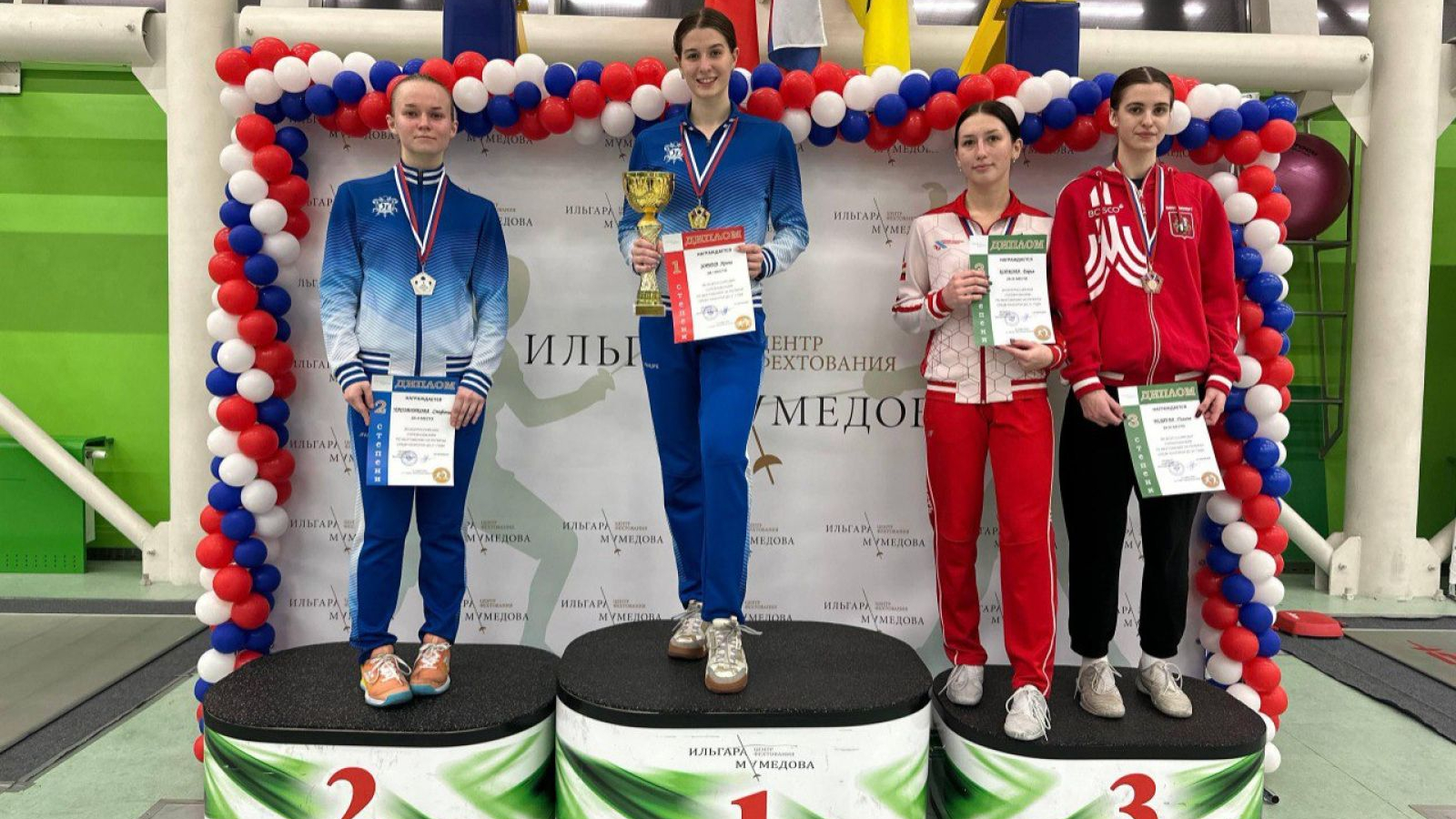 Спортсменка ЦСКА — победитель всероссийских соревнований по фехтованию на рапирах