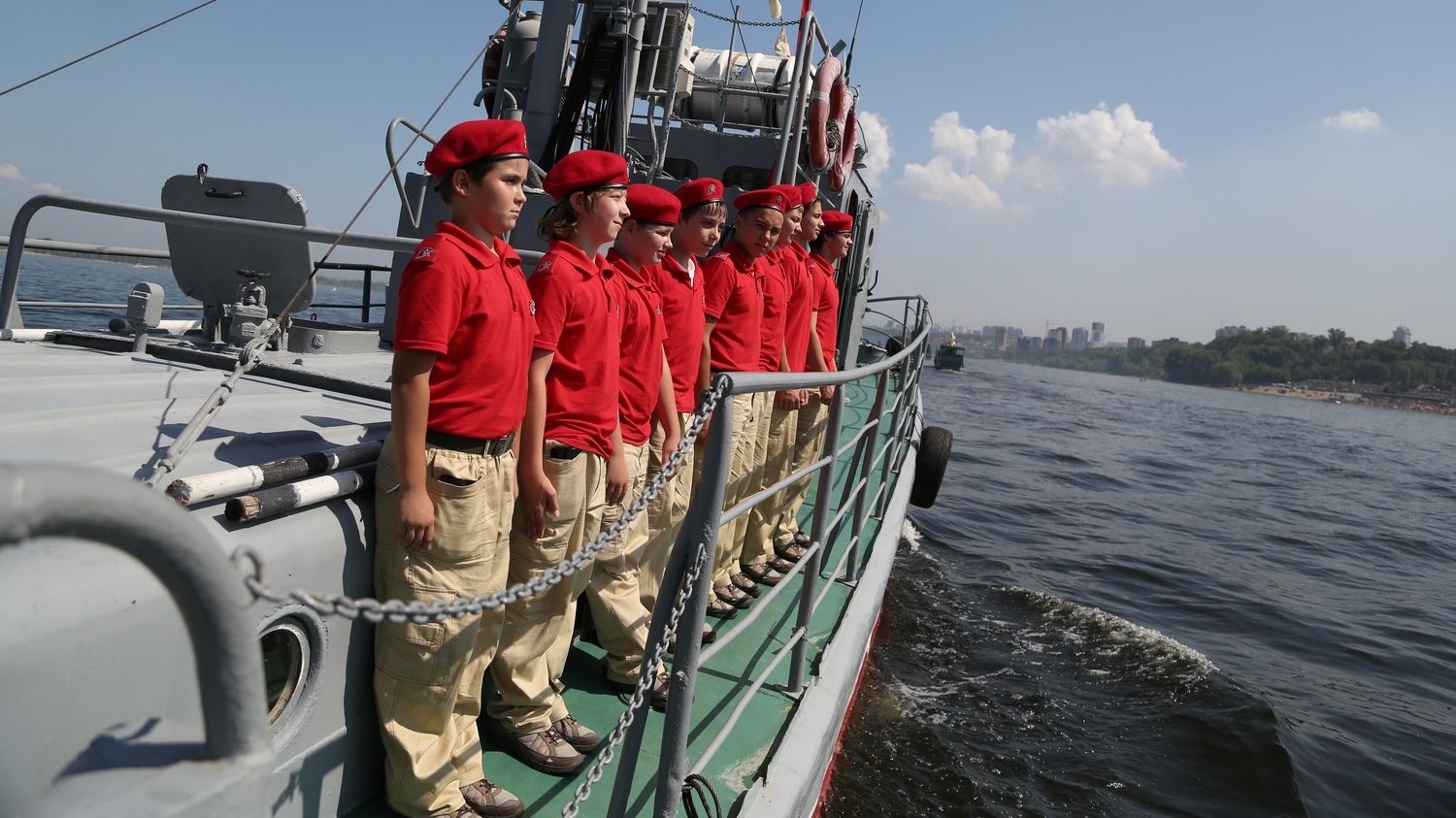 Юнармейцы Самары приобщились к истории в День ВМФ