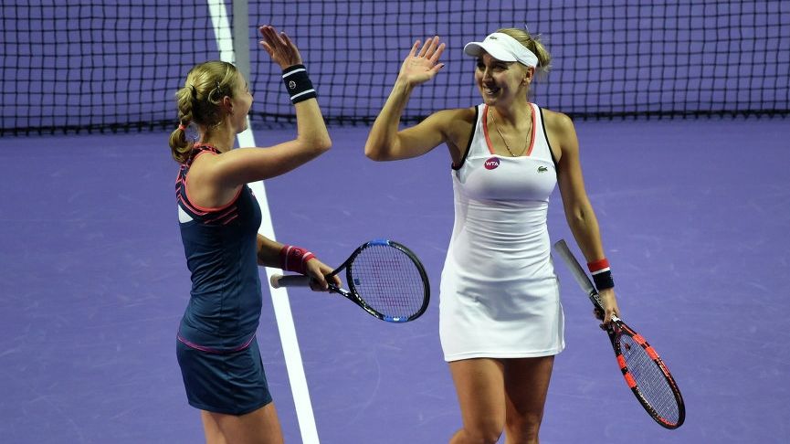Елена Веснина (ЦСКА) и Екатерина Макарова — в финале итогового чемпионата WTA!