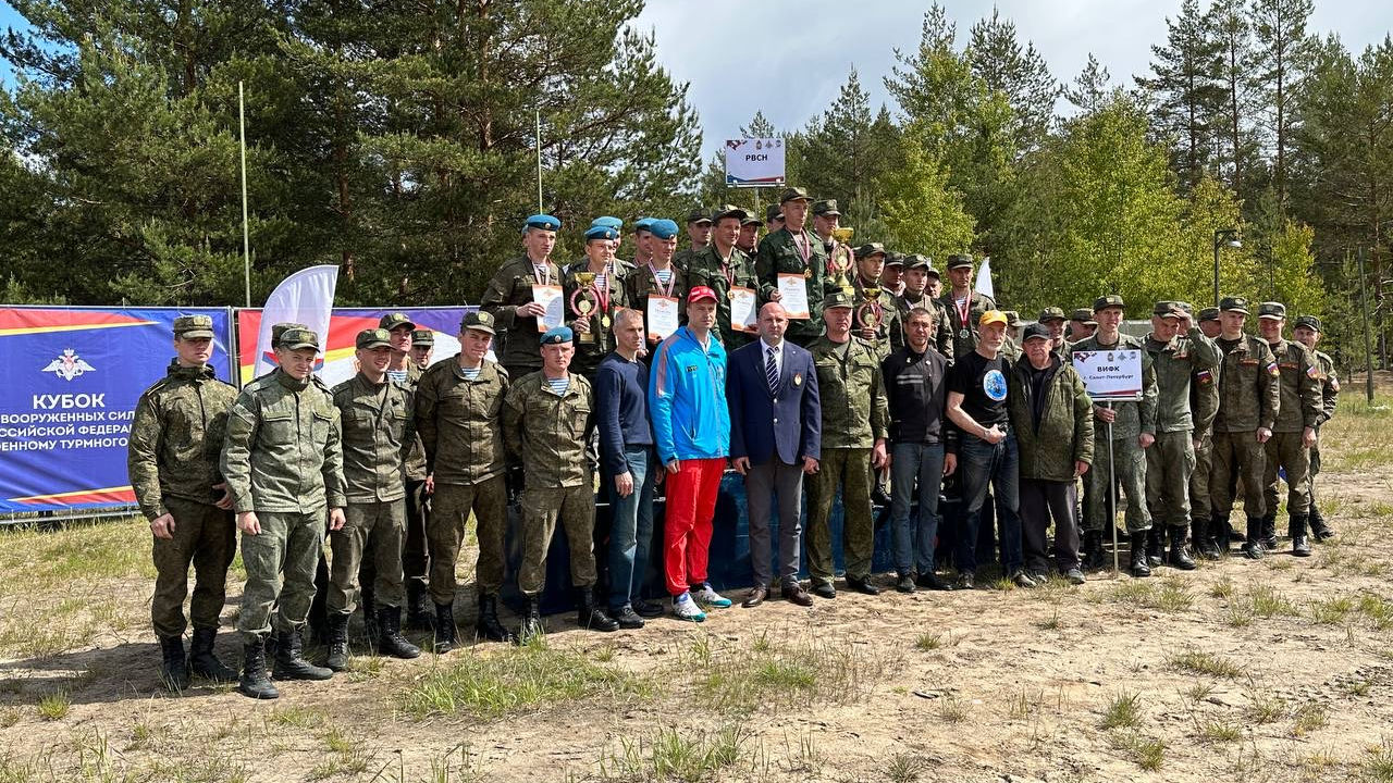 Команда РВСН стала победителем Кубка ВС РФ по военному турмногоборью