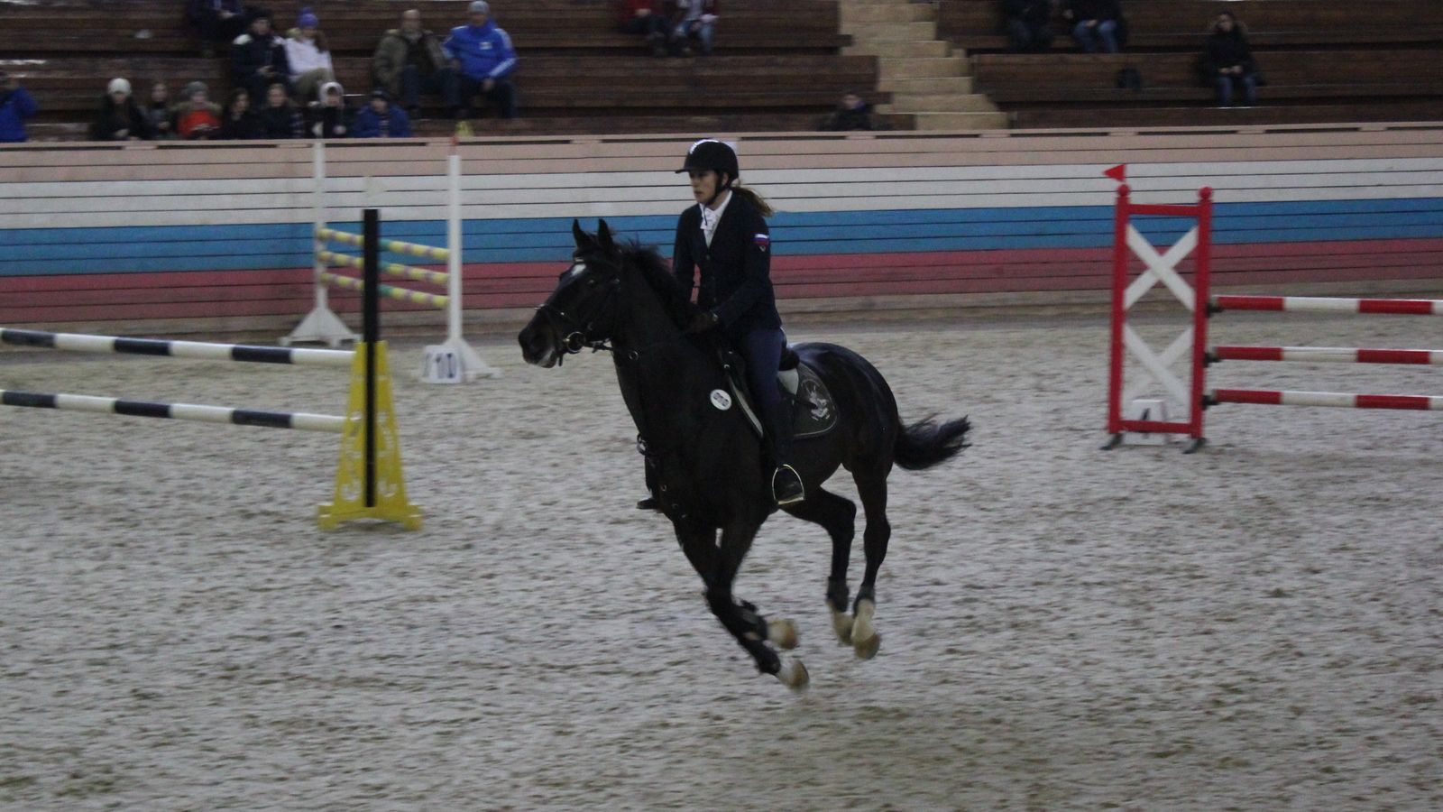 Светлана Лебедева вторая после конкура