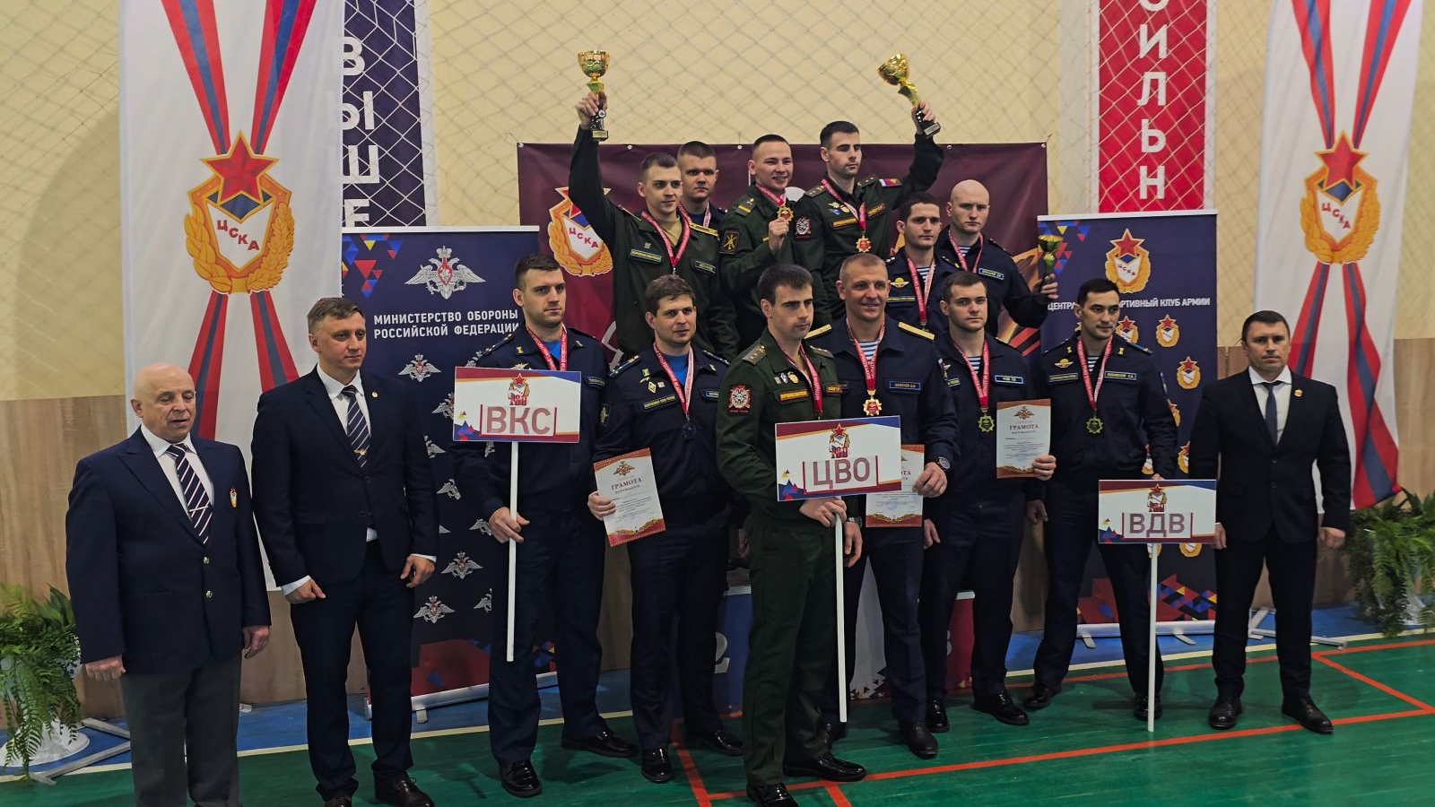 Закрыли этап Кубка Вооруженных Сил по гиревому спорту