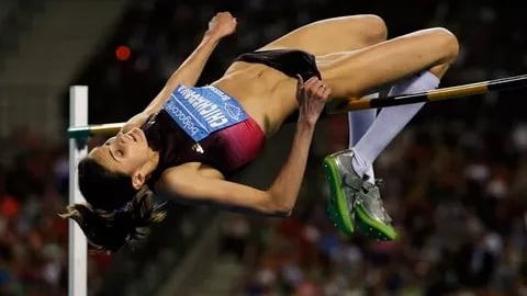 Армейская прыгунья в высоту Анна Чичерова стала первой на Мемориале Куца