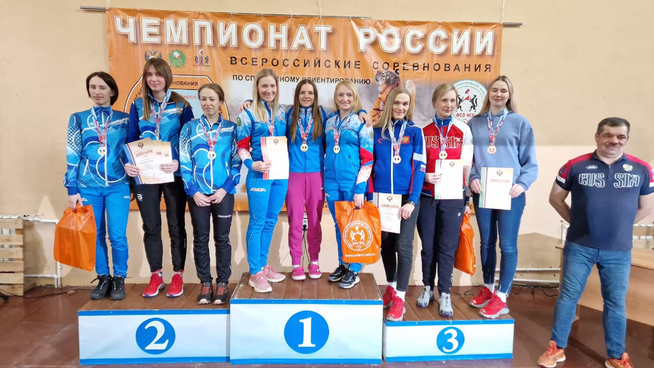 Спортсмены ЦСКА завоевали 11 наград на чемпионате России по спортивному ориентированию на лыжах