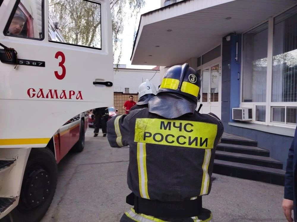 В самарском филиале ЦСКА состоялись пожарно-тактические занятия