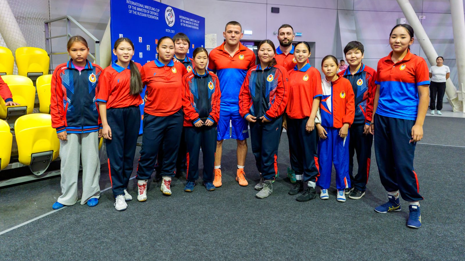 Мастер-класс от олимпийцев по спортивной борьбе