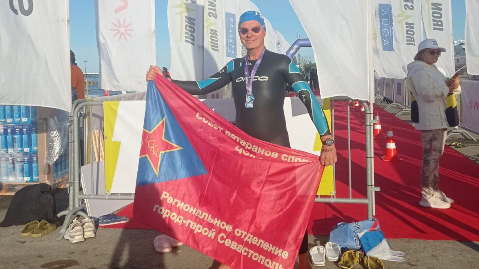 Ветеран спорта ЦСКА завоевал золото в Ironstar Sirius 2025 Swimstar