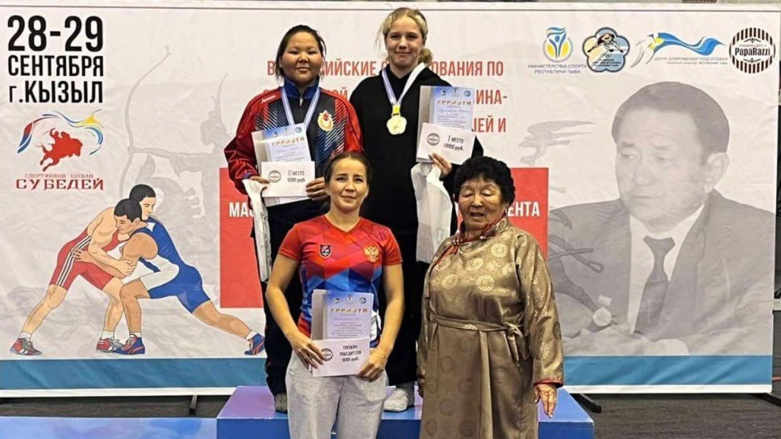 Армейцы спортивной школы «ЦСКА-Тыва» завоевали десять медалей всероссийских соревнований по спортивной борьбе