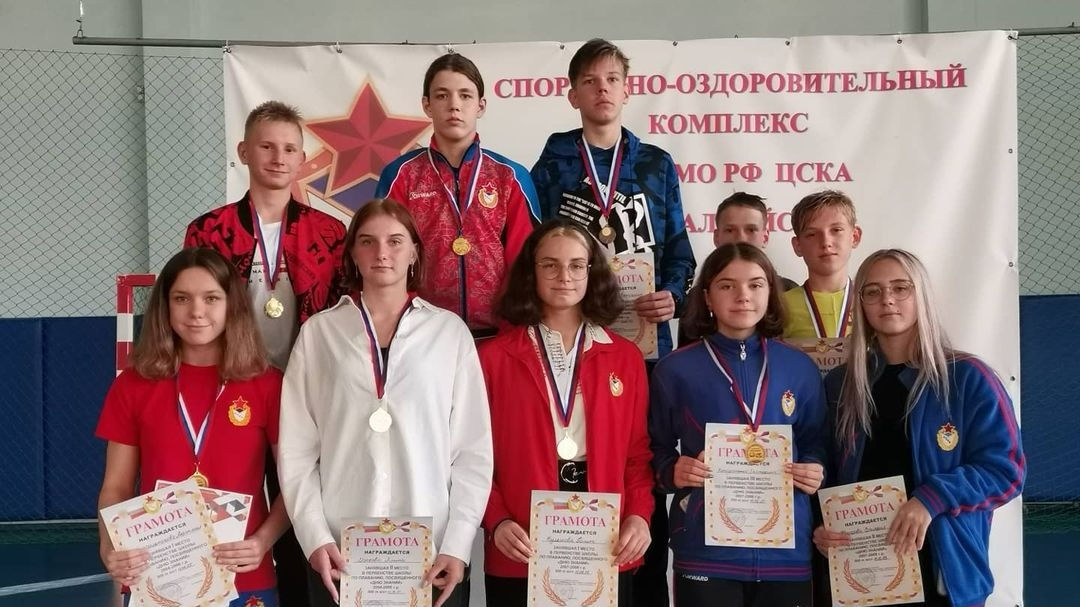 В СШ (ОРК) ЦСКА г. Калининград состоялось Первенство по плаванию посвященное «Дню знаний»